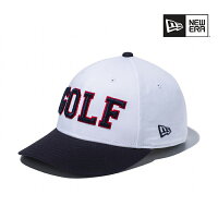 NEW ERA ニューエラ キャップ メンズ 11557062 LP 9FIFTY GOLF ホワイト×ネイビー キャップ 帽子 ゴルフ用品の画像