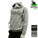 【スウェット系】【63GG1304】【60%OFF】【2016年秋冬モデル】GOTCHA GOLF-ガッチャゴルフ- MENS (メンズ) 裏起毛 ワッペン使い プルパーカー【トップス】【ウエア】M,L,XL,XXLサイズ【ゴルフ用品】