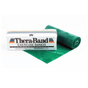 THERA-BAND　セラバンド・緑色　（強度3）　6ヤード　（5.5M）
