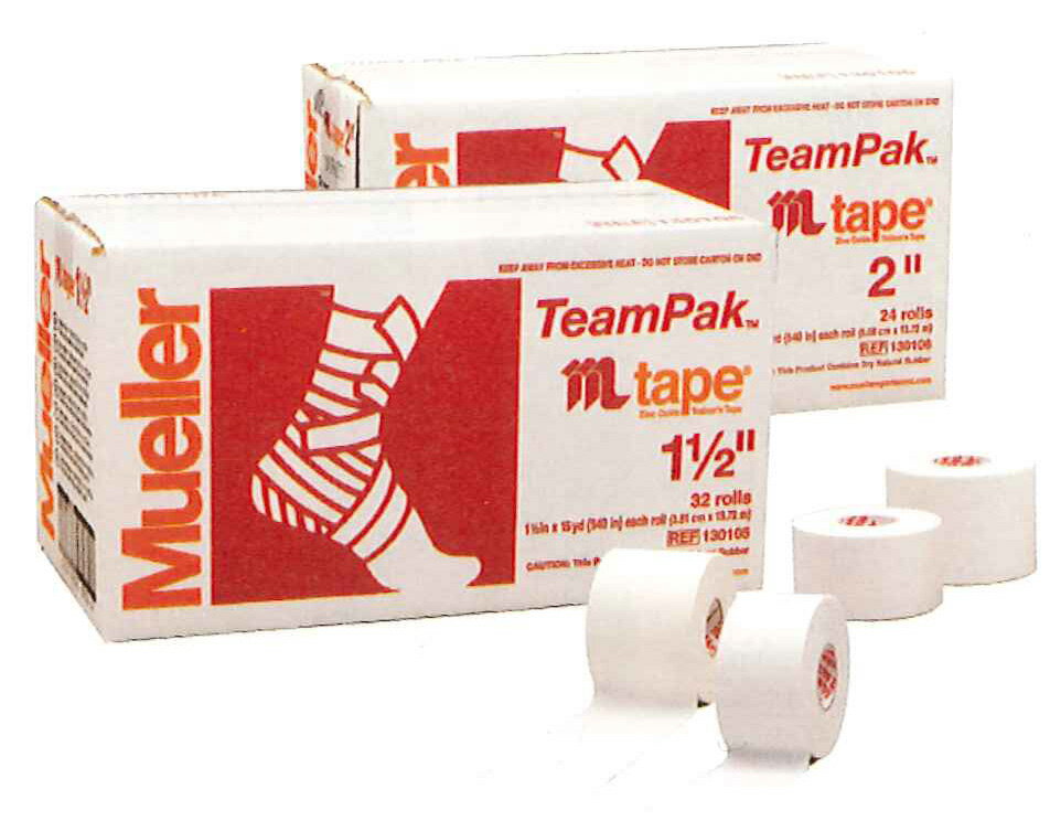 ミューラーMueller 粘着性・非伸縮コットンテープホワイトプロテープ　51mm　（24本セット）