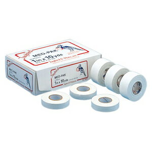 アスレチックテープ（指用テープ）メドパック（MED-PAK）　25mm（12本入り）●超お買い得！●強度に優れた指用テープ！Jaybird & Mais（ジェイバード＆マイス）