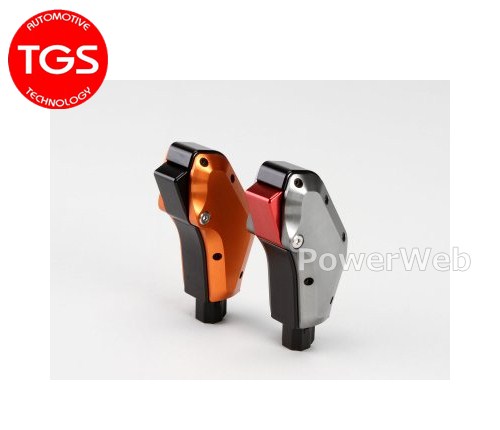 [TGS-BSG403LOR] TGS/X-Fang ビレットシフターリミテッドカラー (ガングリップタイプ) オレンジ/ブラック デリカD:5 3DA-CV1W (MC後専用設計)