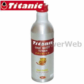 【Titanic(チタニック)】 ワンショットチタン プレミアム オイル添加剤 250ml…...:powerweb:10031433