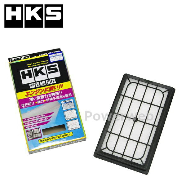 HKS 70017-AN101 スーパーエアフィルター ニッサン グロリア CY31 VG20DET 87/06-91/05 SUPER AIR FILTER