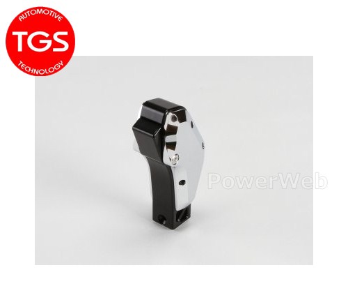 TGS/X-Fang [TGS-BSG401LCR] ビレットシフタークロームエディション (ガングリップタイプ) デリカD:5 CV5W/CV4W/CV2W/CV1W (MC後CV1装着不可)
