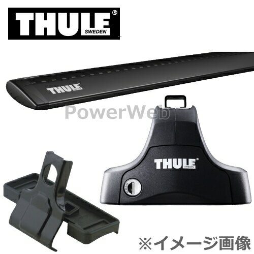 THULE(スーリー) フット:754+バー(ブラック):969B+キット:1017 プジ…...:powerweb:11468476