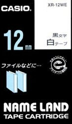 カシオ ネームランドテープカートリッジ XR-12WE 10個セット