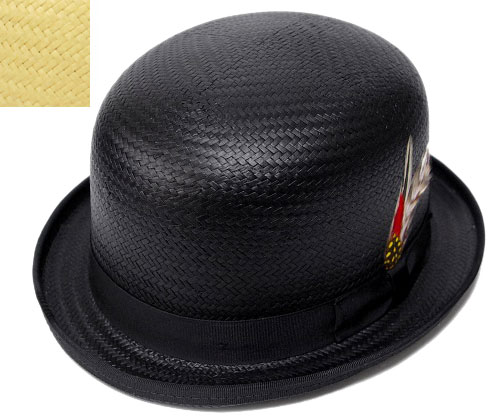 ニューヨークハット 帽子 ストローハット 麦わら ボーラー NEW YORK HAT 20…...:prast-inc:10003932