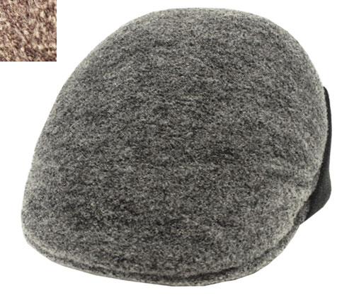 KANGOL Boiled Wool Earlap 504 JS[ Dk.Flannel Morel jbg n`O C[bv Y fB[X jp  