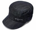 KANGOL カンゴール ワークキャップ DENIM ARMY CAP デニム アーミーキャップ Black