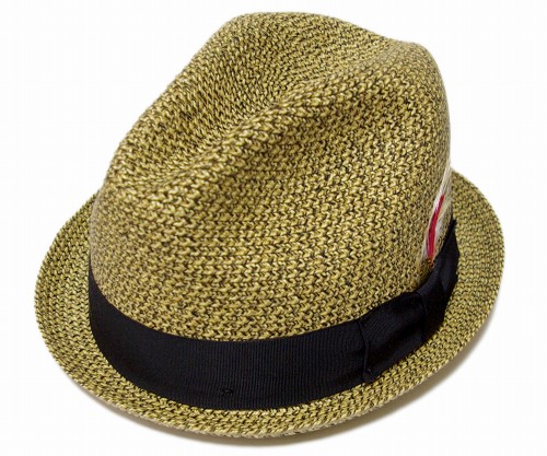 【送料無料】NEW YORK HAT（ニューヨークハット） 麦わら帽子 ストローハット #2269 SEWN MIX STINGY, Tan Mix