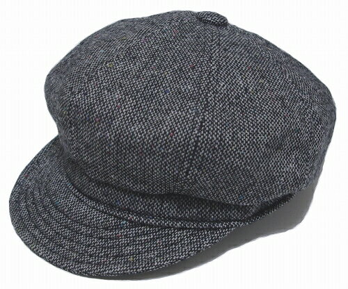 New York Hat（ニューヨークハット） キャスケット #9052 TWEED SPITFIRE, Grey