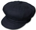 New York Hat　 #6216 CANVAS SPITFIRE　ニューヨークハット　キャンバス　スピットファイア　,　ブラック　[　帽子　キャスケット　キャンバス　定番　レディース　メンズ　男女兼用 ]