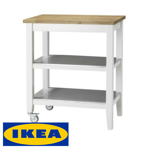 IKEA STENSTORP キッチンワゴン キャスター付イケア ステンストルプ キッチンテーブル 79x51x90cmキッチン 机 収納 台所 調理台【smtb-ms】50323026