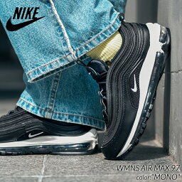 NIKE WMNS AIR MAX 97 “MONO” ナイキ ウィメンズ エアマックス スニーカー ( 黒 ブラック 白 ホワイト レディース メンズ DH8016-001 )