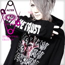 【ALTER VENOMV オルターベノム】Davis PARKA†V系 ファッション ビッグパーカー パーカー メンズ ロングパーカー ロング丈 ワイドパーカー プリント 綿 コットン ヴィジュアル系 ビジュアル系 ロック ROCK パンク ロックファッション 個性的 個性派 レディース Oz オズ