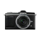 【中古】【1年保証】【美品】OLYMPUS E-P2 パンケーキキット ブラック