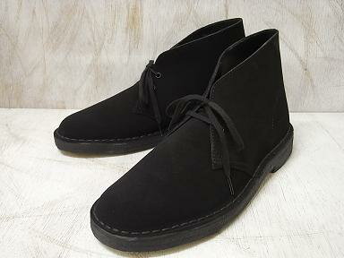 ☆店内セール開催中☆ Clarks/クラークス DESERT BOOT/デザートブーツ BLACK 【US規格モデル】