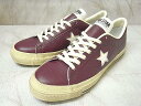 2010 SS NEW MODEL!!CONVERSE ONE STAR AGED OX WINEWHITE ڥС󥹥  OX