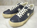 2010 SS NEW MODEL!!CONVERSE ONE STAR AGED OX NAVYWHITE ڥС󥹥  OX