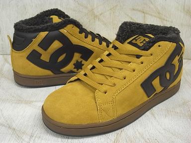 ☆店内セール開催中☆ DC SHOE "WATER RESISTANT SERIES" MEN'S COURT GRAFFIK MID WR SE CAMEL/BLACK (CB0) 【ディーシーシュー　コートグラフィック ミッド WR SE】