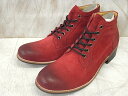 ☆店内セール開催中☆ RAUDI R-1121 RED SUEDE 【ラウディ　R1121】