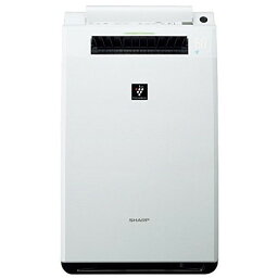 【送料無料】シャープ SHARP 加湿空気清浄機 KI-FX55-W ホワイト系 (空気清浄23畳 加湿18畳) 加湿 PM2.5 脱臭 節電 花粉 ウイルス ホコリ 高濃度プラズマクラスター25000 パワフル吸塵 ココロエンジン 除電 リビング