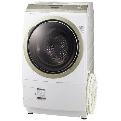 【送料無料】SHARP ES-Z210-NR ゴールド プラズマクラスター [ななめドラム式洗濯乾燥機 (洗濯10.0kg／乾燥6.0kg) 右開き]