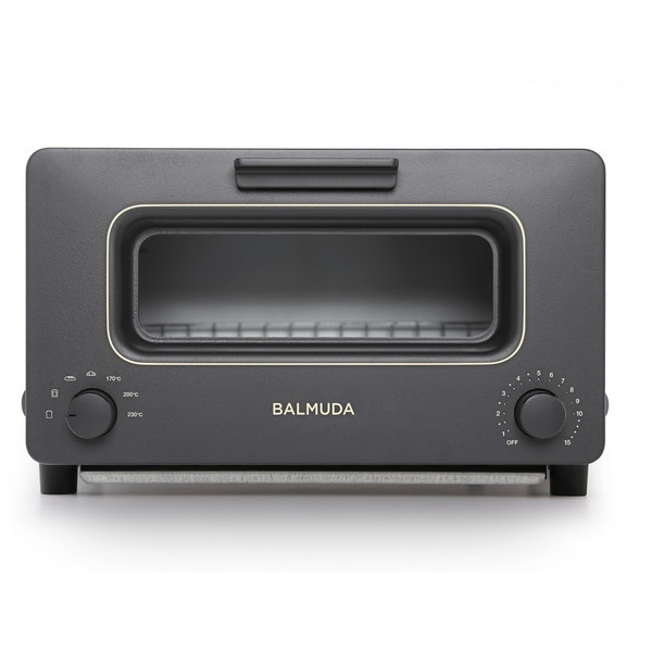 BALMUDA K01E-KG ブラック The Toaster [オーブントースター（1300W）] K01EKG バルミューダ スチーム機能 リフレッシュモデル トースター