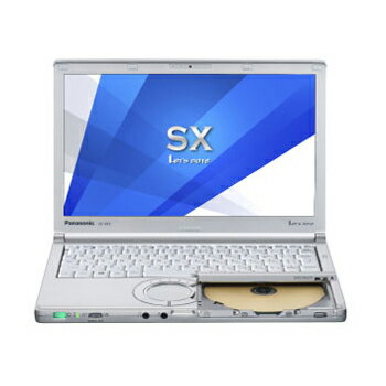 PANASONIC CF-SX3GDRTS Let's note SX3シリーズ [ノートパソコン 12.1型ワイド液晶 SSD128GB DVDス...