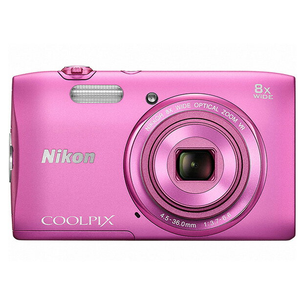 Nikon COOLPIX S3600 アザレアピンク [コンパクトデジタルカメラ (2005万画素)]