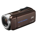 【送料無料】JVC (ビクター/VICTOR) ビデオカメラ 小型 防水対応 ハイビジョンメモリームービー Everio(エブリオ) フルハイビジョン (フルHD) 内蔵メモリー 32GB ブラウン GZ-R70-T