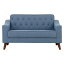 【送料無料】佐藤産業 ASHBY 2P LBL ASHBY(アシュビー)2人掛けソファ(120cm幅/座面高25〜39cm) ライトブルー【同梱配送不可】【代引き不可】【沖縄・離島配送不可】