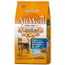 ユニチャーム All Well 10歳以上の腎臓の健康維持用 フィッシュ味挽き小魚とささみ フリーズドライパウダー入り 750g キャットフード 猫用 ねこ用 ペットフード
