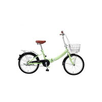 TOP ONE FCU200-68-LG ライトグリーン [折りたたみ自転車(20インチ)] 【同梱配送不可】【代引き・後払い決済不可】【沖縄・北海道・離島配送不可】の画像