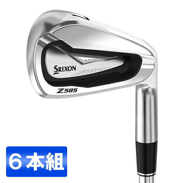 DUNLOP(ダンロップ) スリクソン Z585 アイアンセット6本組 #5〜9、PW） N.S.PRO 950GH DST スチールシャフト フレックス:S 【日本正規..