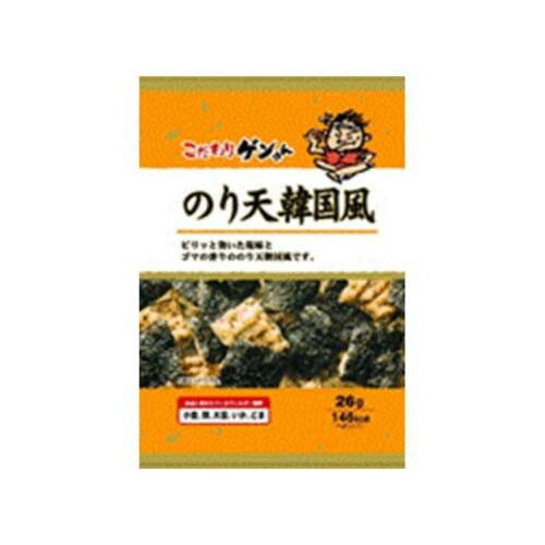 カネタ・ツーワン <strong>カネタツーワン</strong> こだわりゲンさんのり天韓国 26g x12 メーカー直送