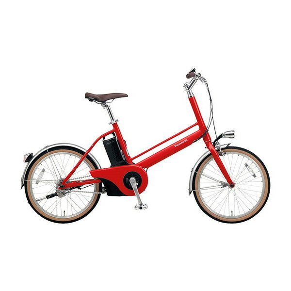PANASONIC BE-JELJ012R レッドリーブス Jコンセプト [電動アシスト自転車(20インチ)]【同梱配送不可】【代引き・後払い決済不可】【本州以外配送不可】の画像