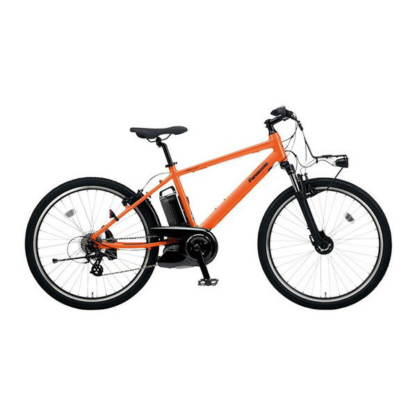PANASONIC BE-ELH342K パールオレンジ ハリヤ [電動アシスト自転車(26インチ・外装7段)]【同梱配送不可】【代引き・後払い決済不可】【本州以外配送不可】の画像