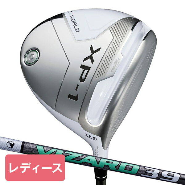 本間ゴルフ(HONMA) ツアーワールド TW XP-1 レディースドライバー VIZARD 39 シャフト 12.5 L 【日本正規品】の画像