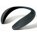 ライソン ウェアラブルスピーカー ネックスピーカー 肩掛け スピーカー ワイヤレス Bluetooth ブルートゥース ハンズフリー マイク オーディオ USB充電 KABS-014B/C ブラック Audin sound