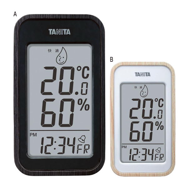 タニタ デジタル温湿度計 ナチュラル (TT572NA) [キャンセル・変更・返品不可]