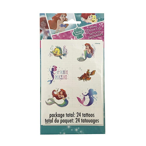 AG g}[Ch ^gD[V[ 24 14451 The Little Mermaid Ariel ZoX` t_[ fBYj[ TATOO ^gD[ V[ {fBV[ Disney p[eB[ nEB ObY q LbY ̎q ܂ čՂ ii v[g Ai C|[g