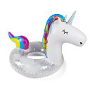 【送料無料】ビッグマウストイズ うきわ (ブライトユニコーン) pud317 プールフロート かわいい BMPF-0065 Big Mouth Toys 浮き輪 浮輪 大人用 大きい 大型 ゆめかわ ユニコーン プール 海 おしゃれ おもしろ インスタ映え 雑貨 メール便不可