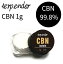 CBN パウダー 1g CBN 99.8% アイソレート1000mg terpender テルペンダー 高濃度 リキッド カートリッジ ベイプ ワックス vape 電子タバコ CBD ハーブ シャッター 電子タバコ クリスタル おすすめ ランキング