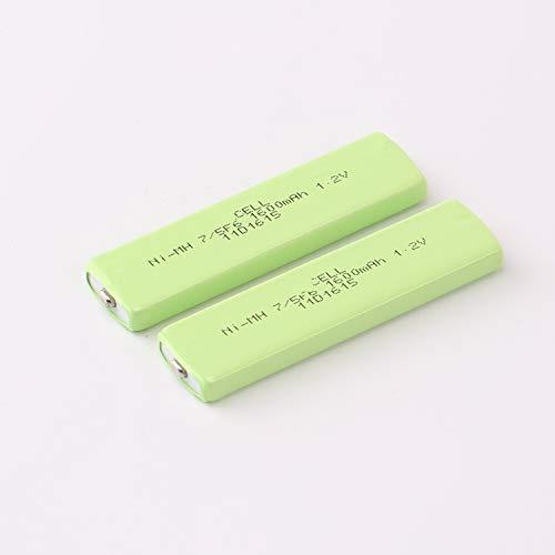 Basicest Ni-MH 角型ニッケ　ル水素電池 NH-14WM 互換品 2個パック 1400mAh
