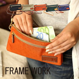 FRAME WORK <strong>フレームワーク</strong> お<strong>財布</strong>ポシェット　長<strong>財布</strong> ボヤージュ 0048001【プレゼント最適品】 【ブランド】 開運 使い やすい かわいい おしゃれ 誕生日プレゼント ギフト