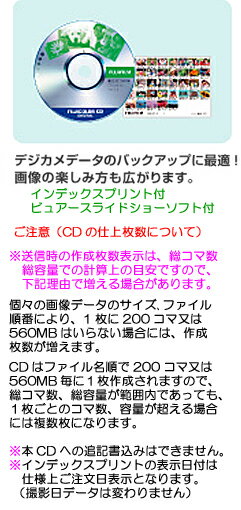 CD作成　フジカラーCD　デジタル200
