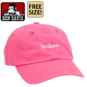 キャップ BEN DAVIS ベンデイビス 送料無料 ローキャップ 帽子 ベンデービス メンズ レディース フリーサイズ アジャスター付き 綿 コットン シンプル BDW-9433A bendavis2-511