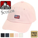 BEN DAVIS キャップ ベンデイビス FLAG LOW CAP 2017年春夏★新作 フラッグ 刺繍 帽子 ベースボールキャップ BEN'S CAP ベンデービス メンズ レディース ローキャップ 黒 フリーサイズ アジャスター付き 綿 コットン おしゃれ シンプル BDW-9433E bendavis2-519